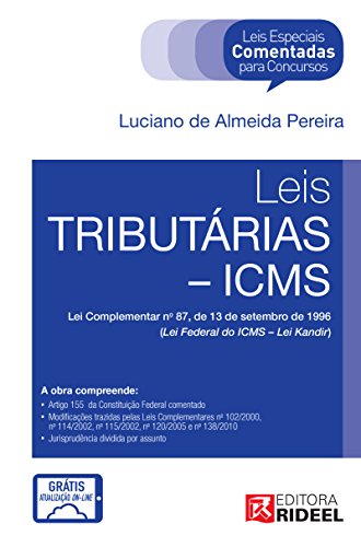 Leis Especiais - Tributárias - Luciano de Almeida Pereira Leis Especiais - Tributárias - Luciano de Almeida Pereira
