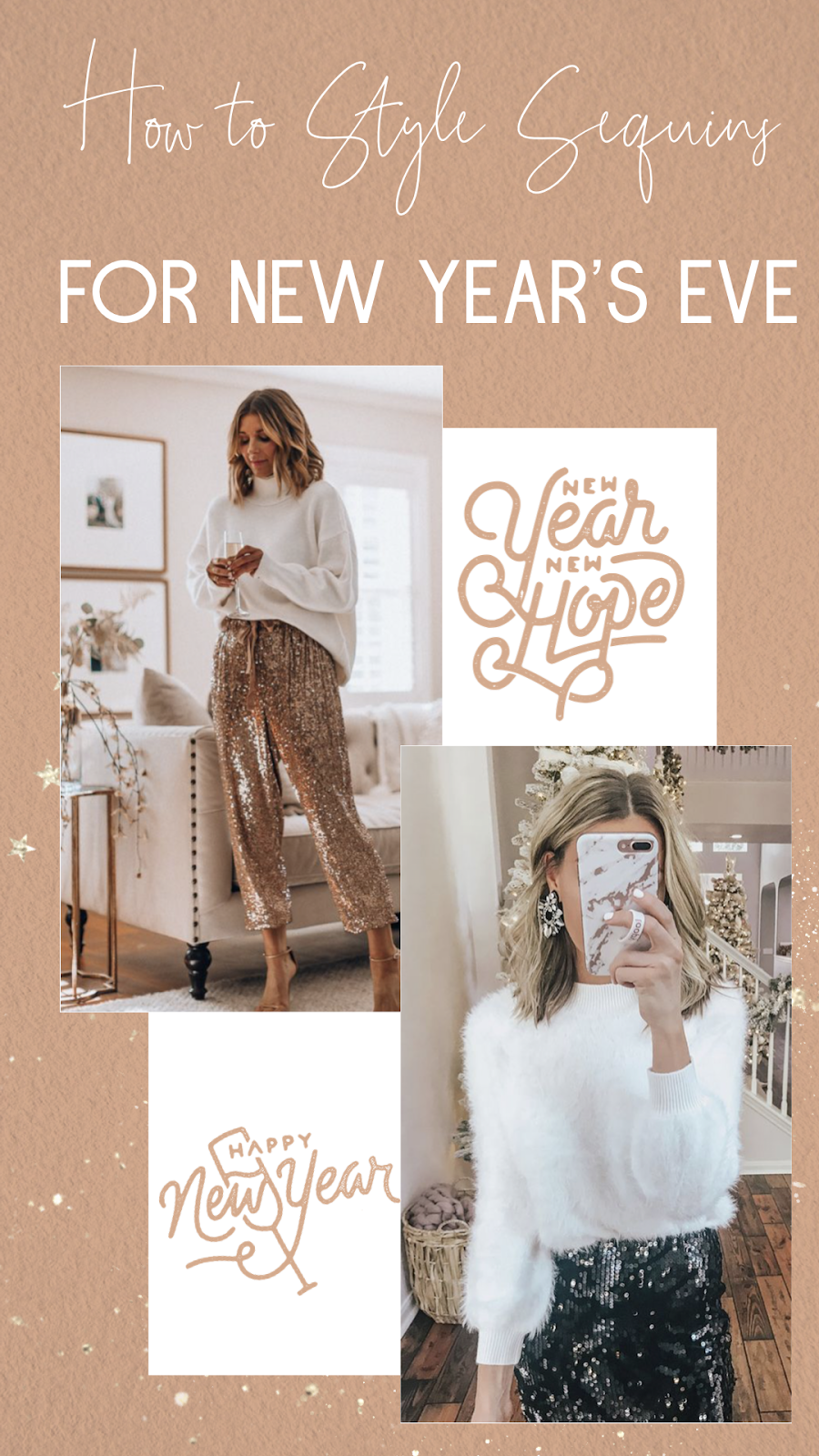 How to Style Sequins for New Year's Eve - Affordable by Amanda