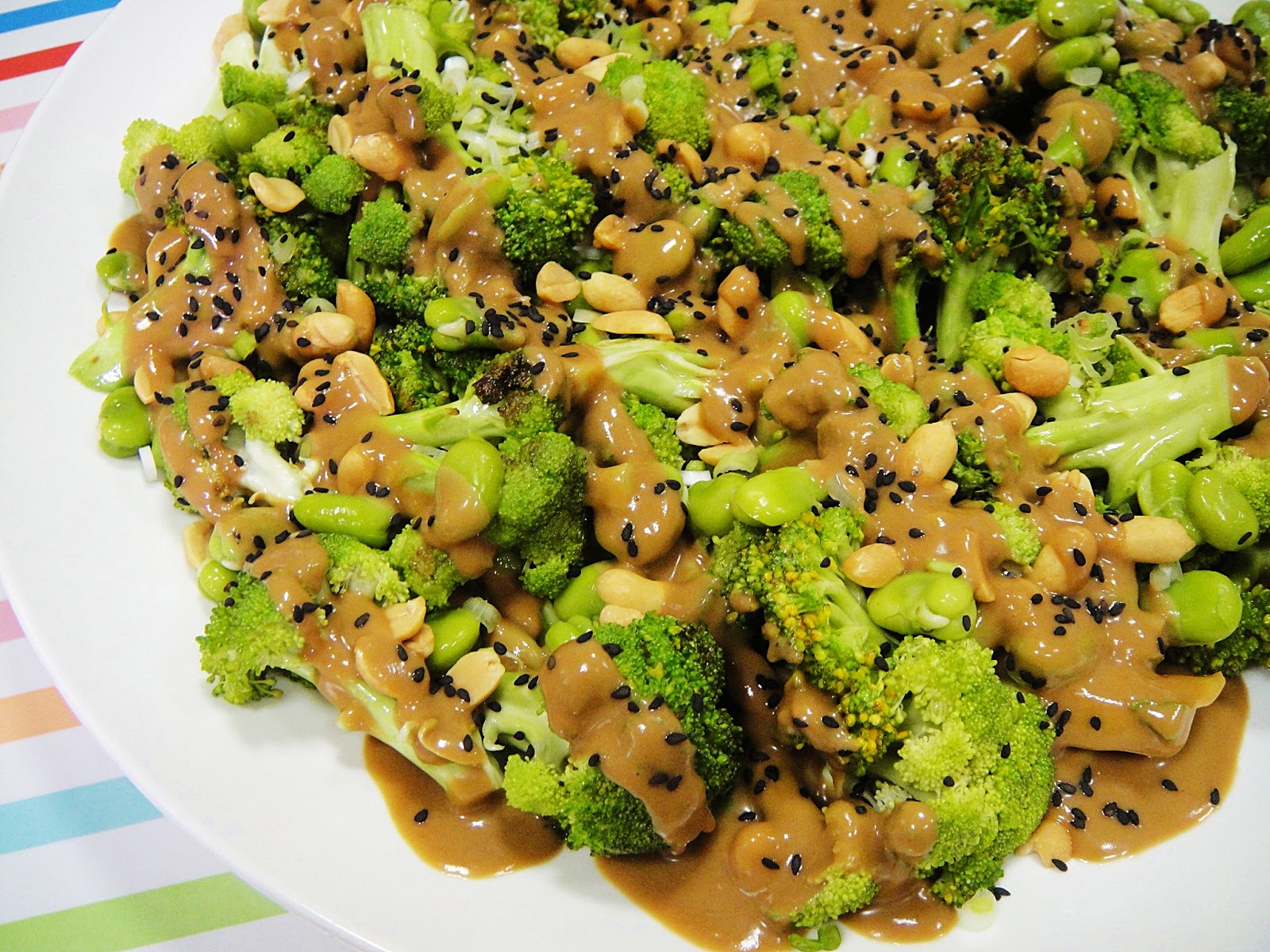 Maryam's Culinary Wonders 933. Broccoli Peanut Salad