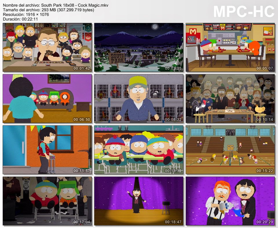 South Park | Season 18 Completa | 1080p | Dual + Sub