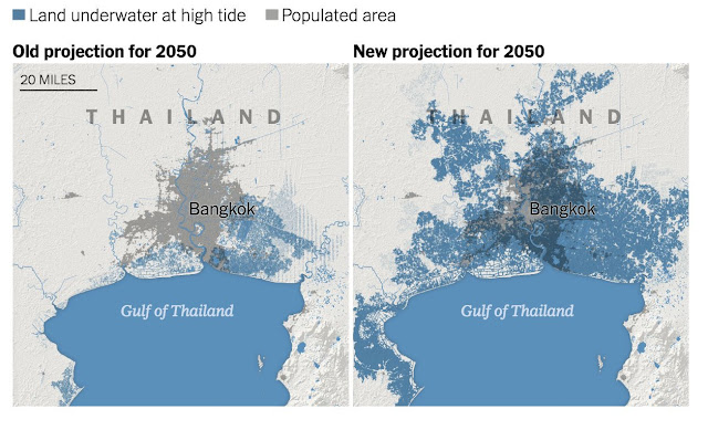 Sebahagian Malaysia Akan 'Hilang' Daripada Peta Dunia Menjelang Tahun 2050