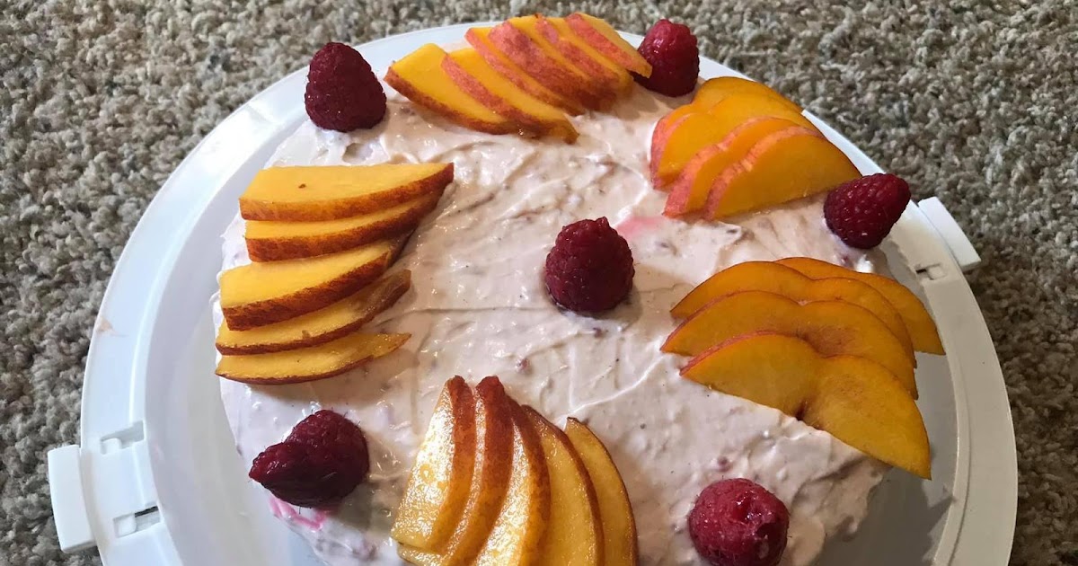 Ekadashi Cake with Raspberry Frosting