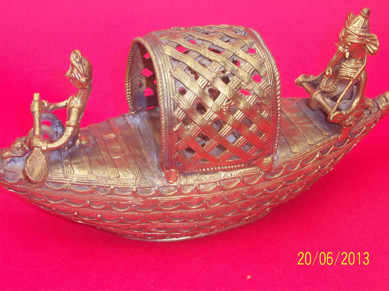 Handmade Dhokra Art,Brass Alloy Metal Art,Handmade 8 Metal Alloy Art