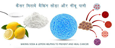 drinking-baking-soda-cancer-cure-in-hindi, cure-to-cancer-by-baking-soda-with-lemon-water-in-hindi,baking-soda-and-lemon-water-cure-cancer-hindi, baking-soda-lemon-prevent-cancer-in-hindi