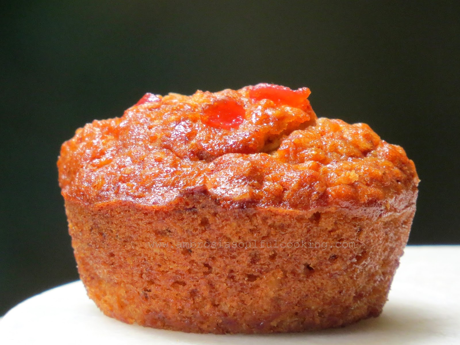 Ambrosia Oats Apple and Banana Muffins (Eggless)