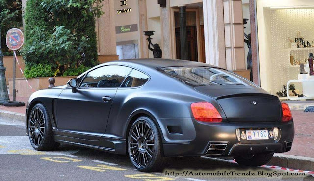 Bentley Continental GT Matte Black