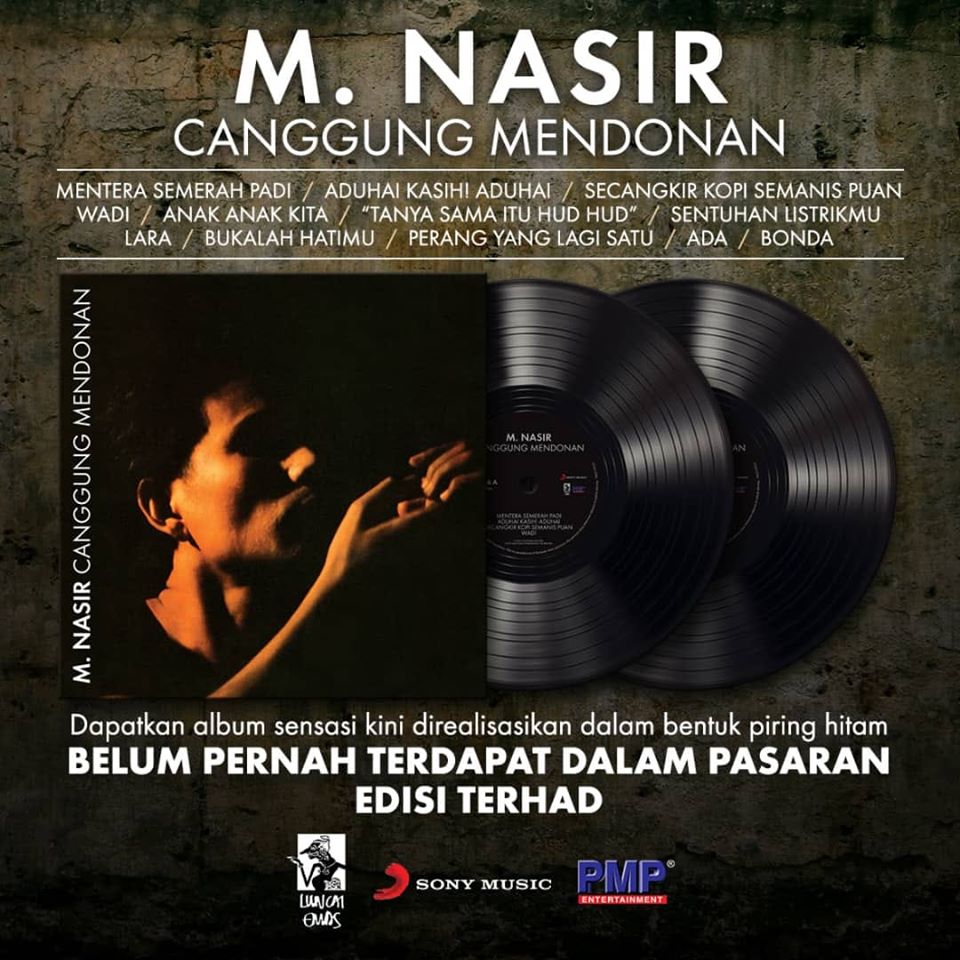 Di pasaran... M.Nasir : Canggung Mendonan (2LP)