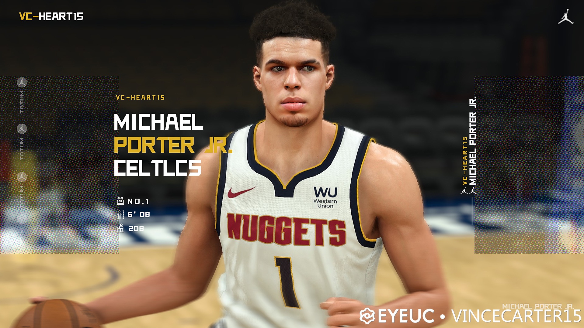 NBA 2K21 Michael Porter Jr Cyberface and Body Update by