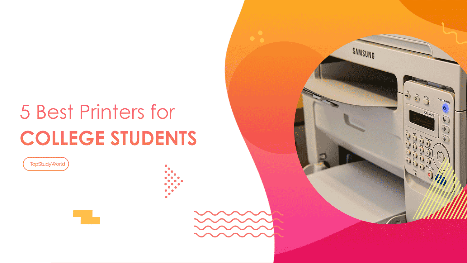 Best 5 Printers for College Students [2020 Updated] Top Study World