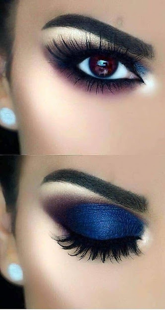 Blue Eye shadow and makeup Ideas