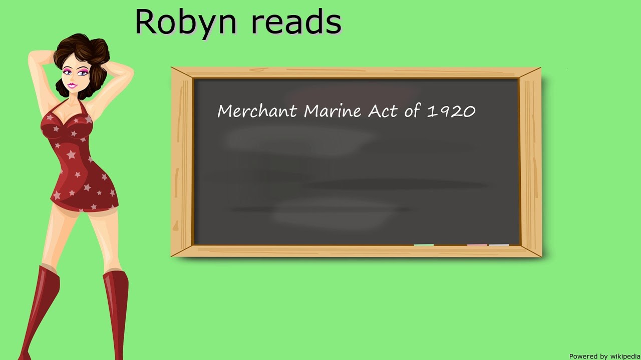 Merchant Marine Act of 1920