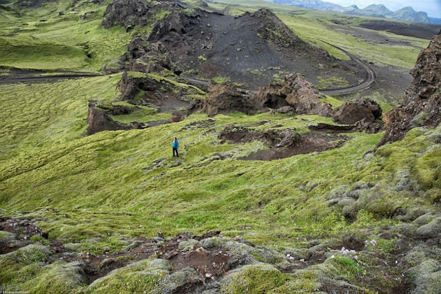 Лавовые поля Исландии