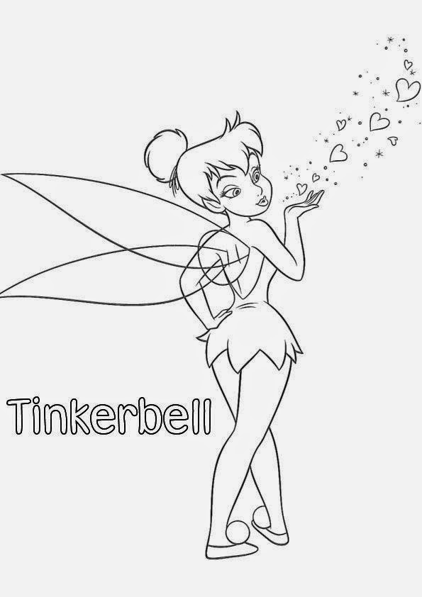 Tinkerbell coloring pages coloring.filminspector.com