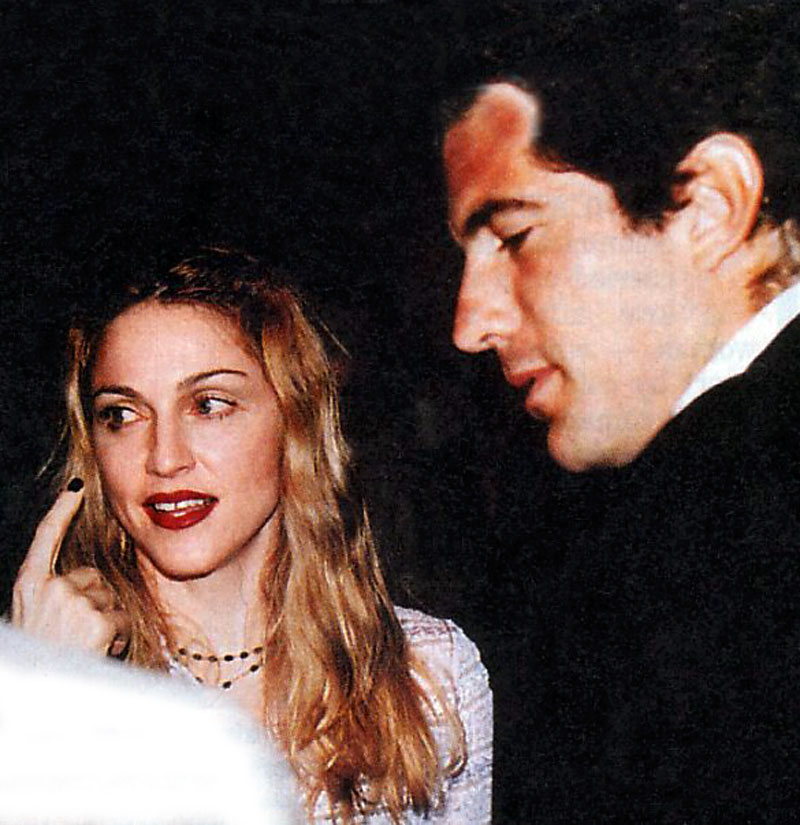 MADONNA OF THE DAY Madonna With JFK JR 17860 | Hot Sex Picture