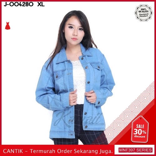 MNF397J116 Jaket J Wanita 004280 Panjang Tangan Jumbo 2019 BMGShop