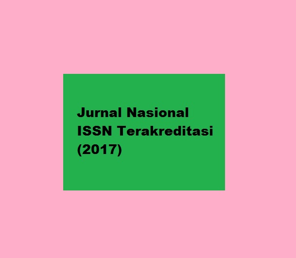Jurnal Nasional ISSN Terakreditasi (2017)