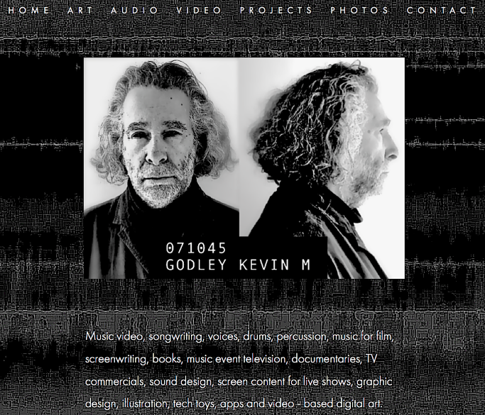 News 10cc Member / Video Pioneer Kevin Godley Launches