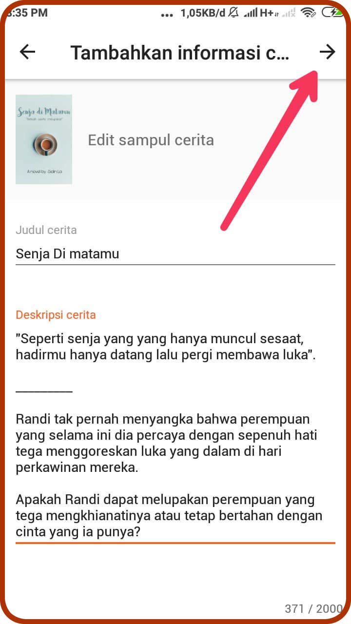 Contoh Deskripsi Cerita Di Wattpad Cara Golden