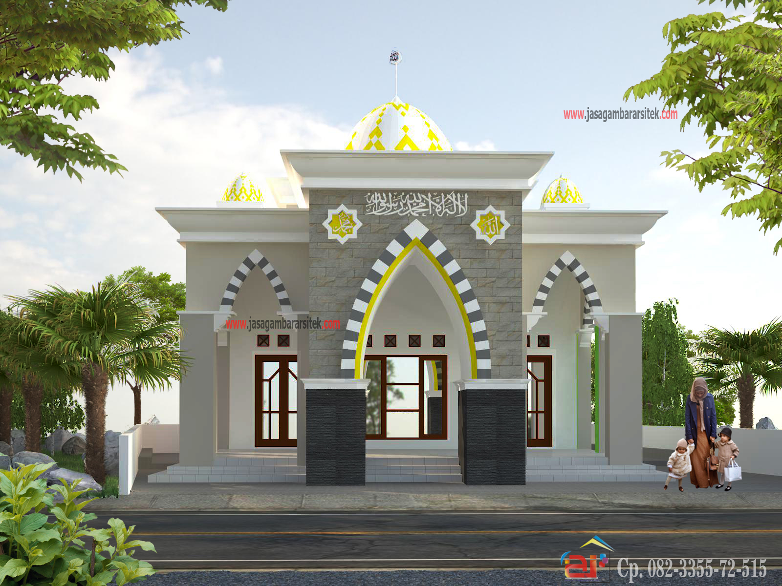  Masjid  Minimalis  2021 Layanan Jasa Gambar Arsitek