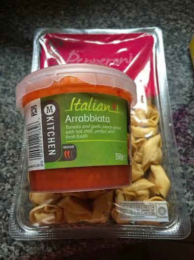 Morrisons Pasta and sauce
