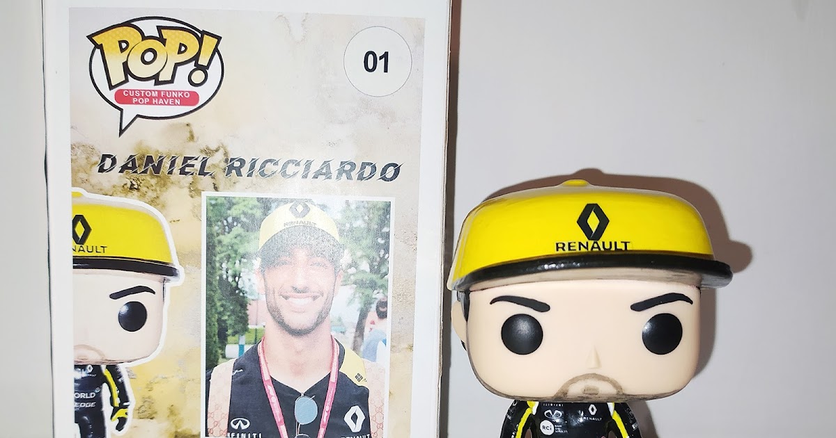 Daniel Ricciardo Custom Funko Pop Daniel Ricciardo Custom Funko Pop