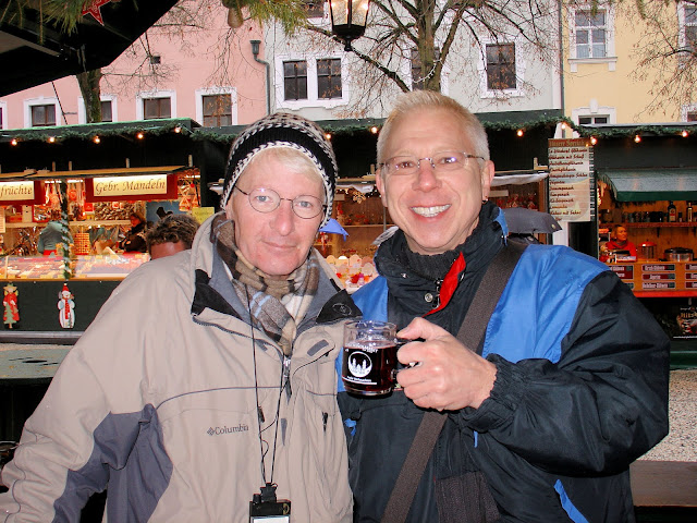 My very first cup of Glühwein in Passau. Photo: Property of EuroTravelogue™. Unauthorized use is prohibited.