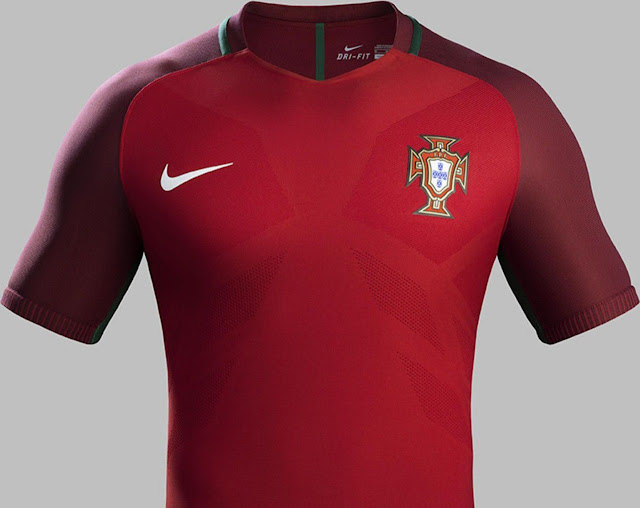 ポルトガル代表 EURO2016 ユニフォーム-ホーム