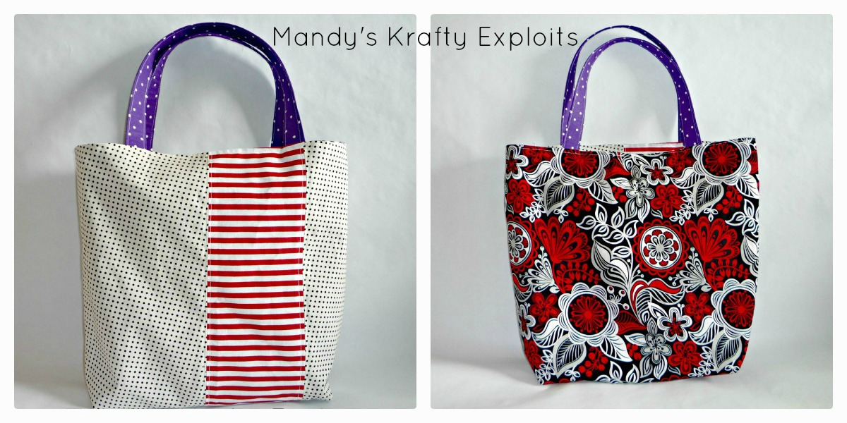 Mandy's Krafty Exploits: Reversible Library Bag