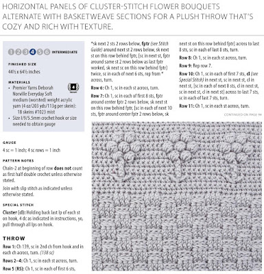 Free English crochet patterns to download| for|crochet blanket| 2072