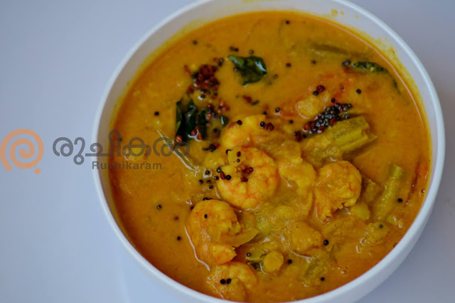Malabar Style Chemmeen Parippu Curry