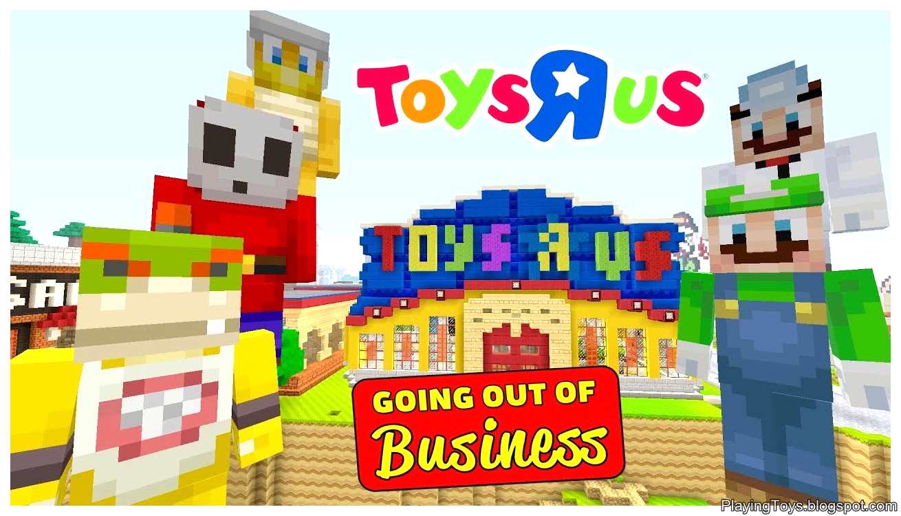 Minecraft At Toys R Us