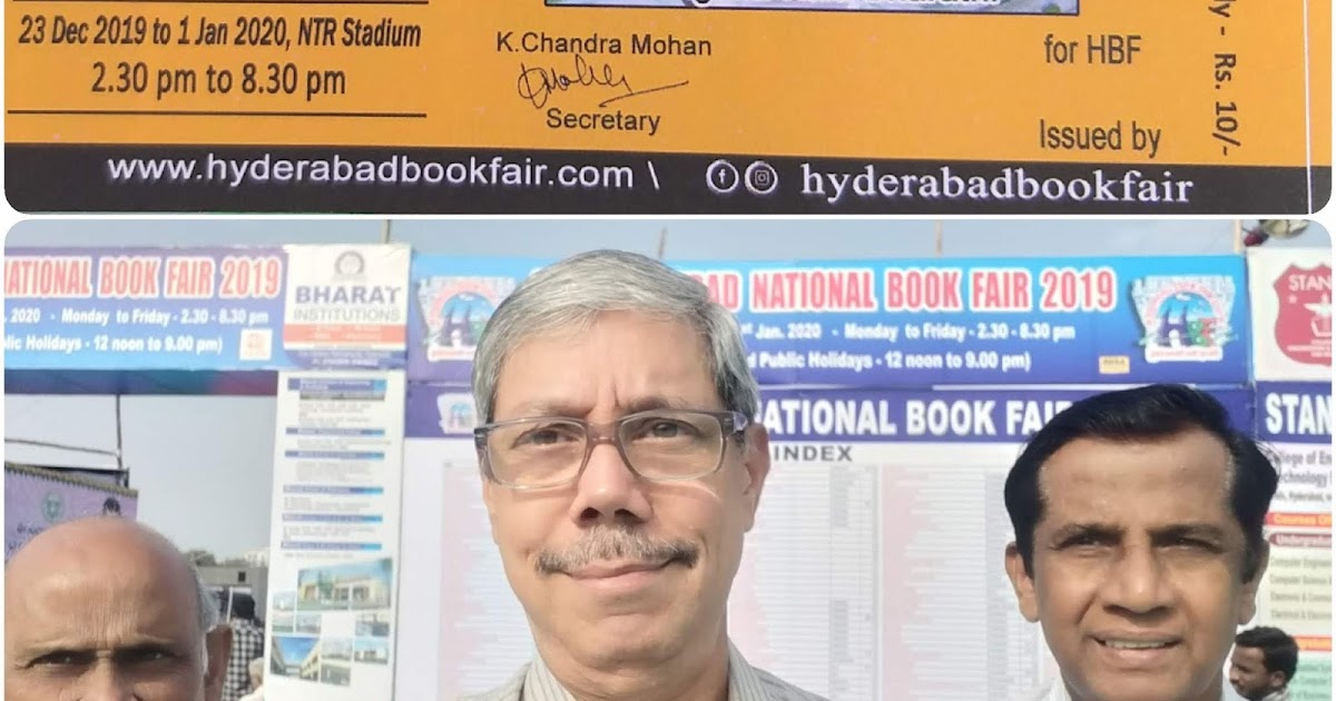 A Delightful Visit To Hyderabad Book Fair