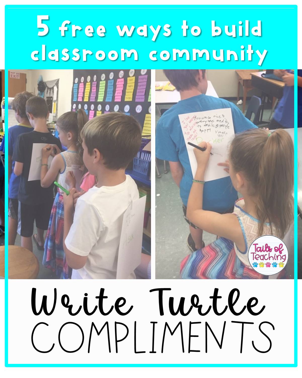 Tails of Teaching 5 Free Ways to Build Classroom Community