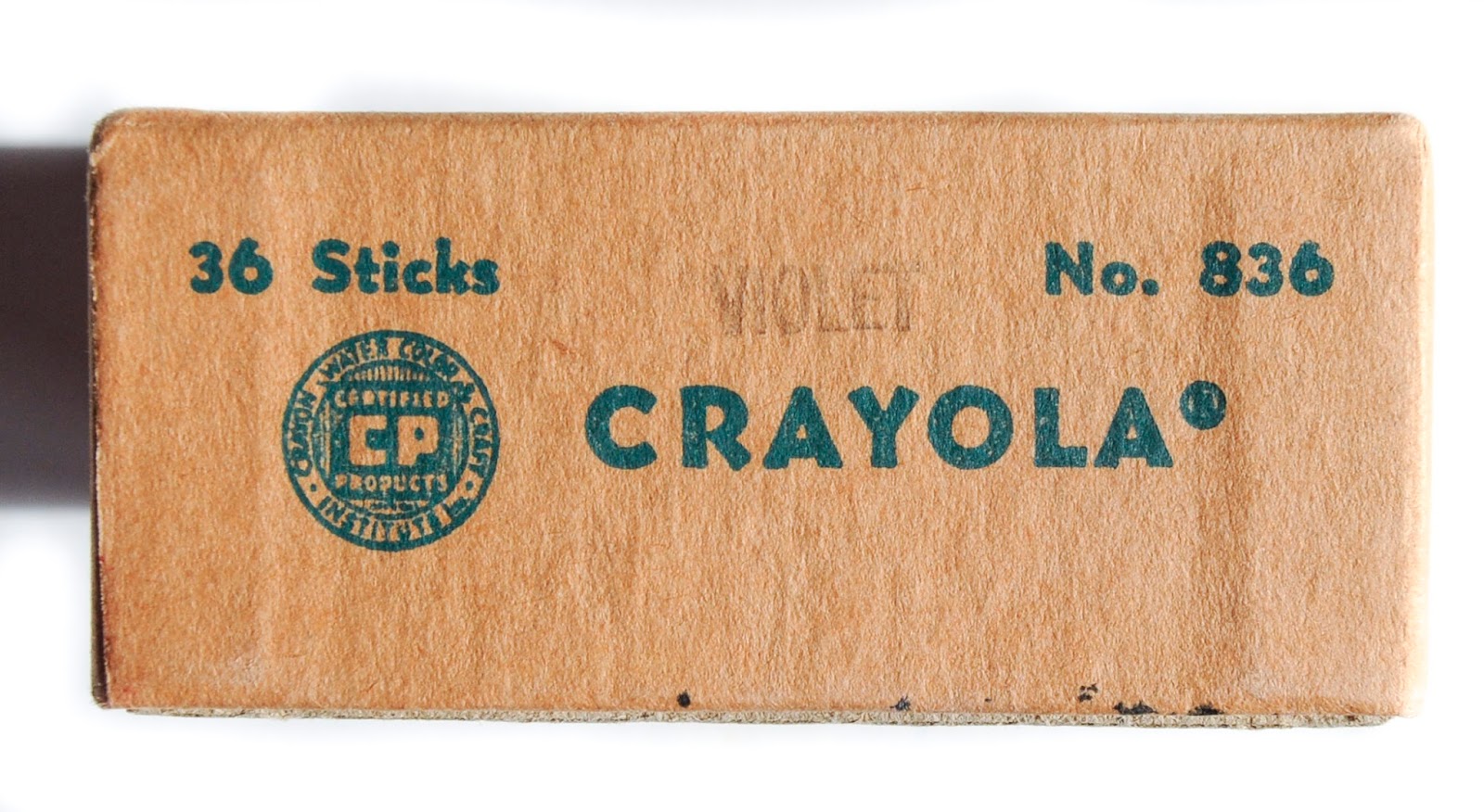 1955 Crayola Vintage Green Jumbo Crayons: What's Inside the Box