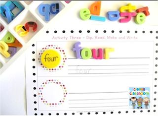 http://www.teacherspayteachers.com/Product/Bottle-Cap-Reading-and-Writing-Centers-x-5-for-any-word-list-836700