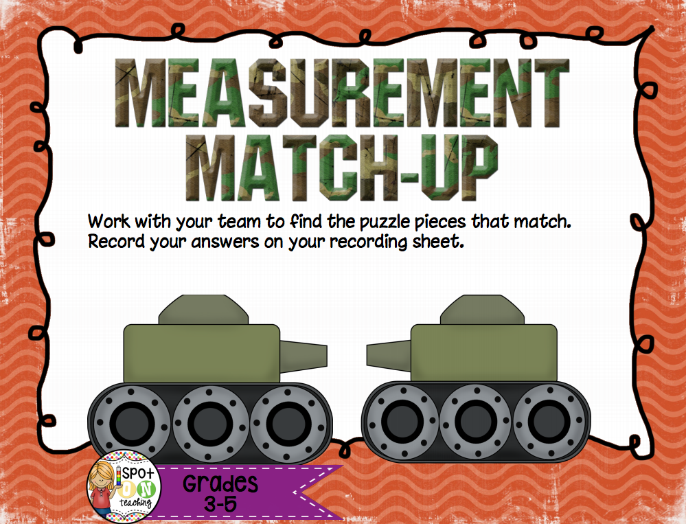 The Best of Teacher Entrepreneurs: FREE MATH LESSON - “Measurement