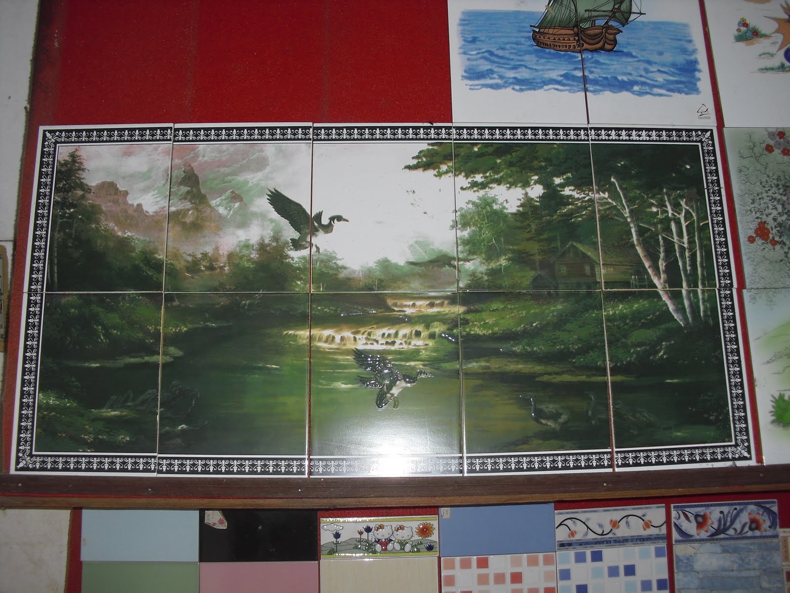 36 Top Info Keramik Dinding Bergambar Pemandangan Alam