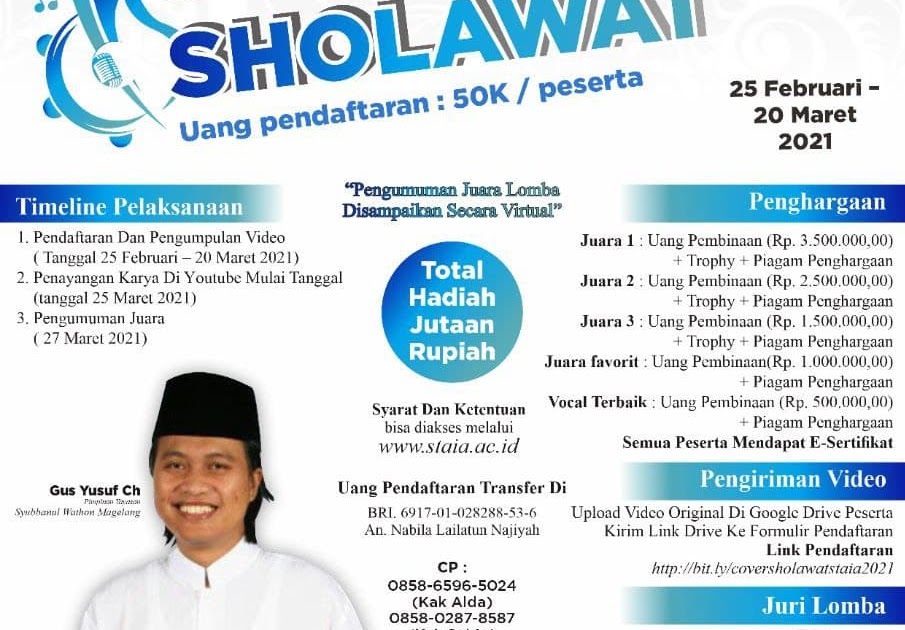 Lomba Cover Sholawat Staia Syubbanul Wathon