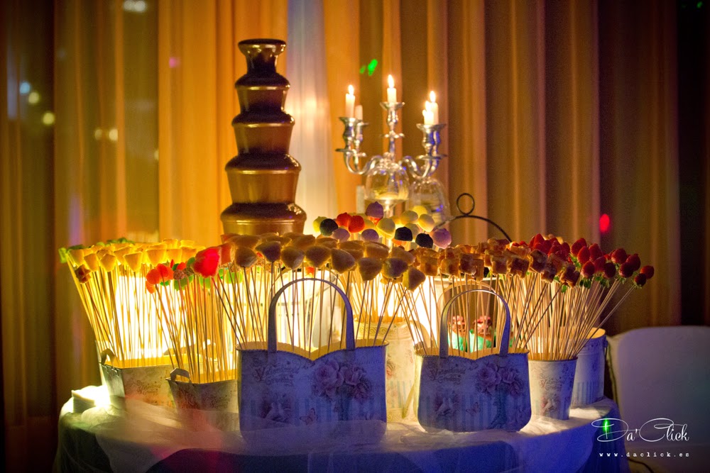 mesa de dulces para boda 