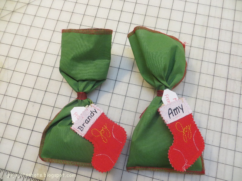 Joy's Jots, Shots & Whatnots Bow Bags