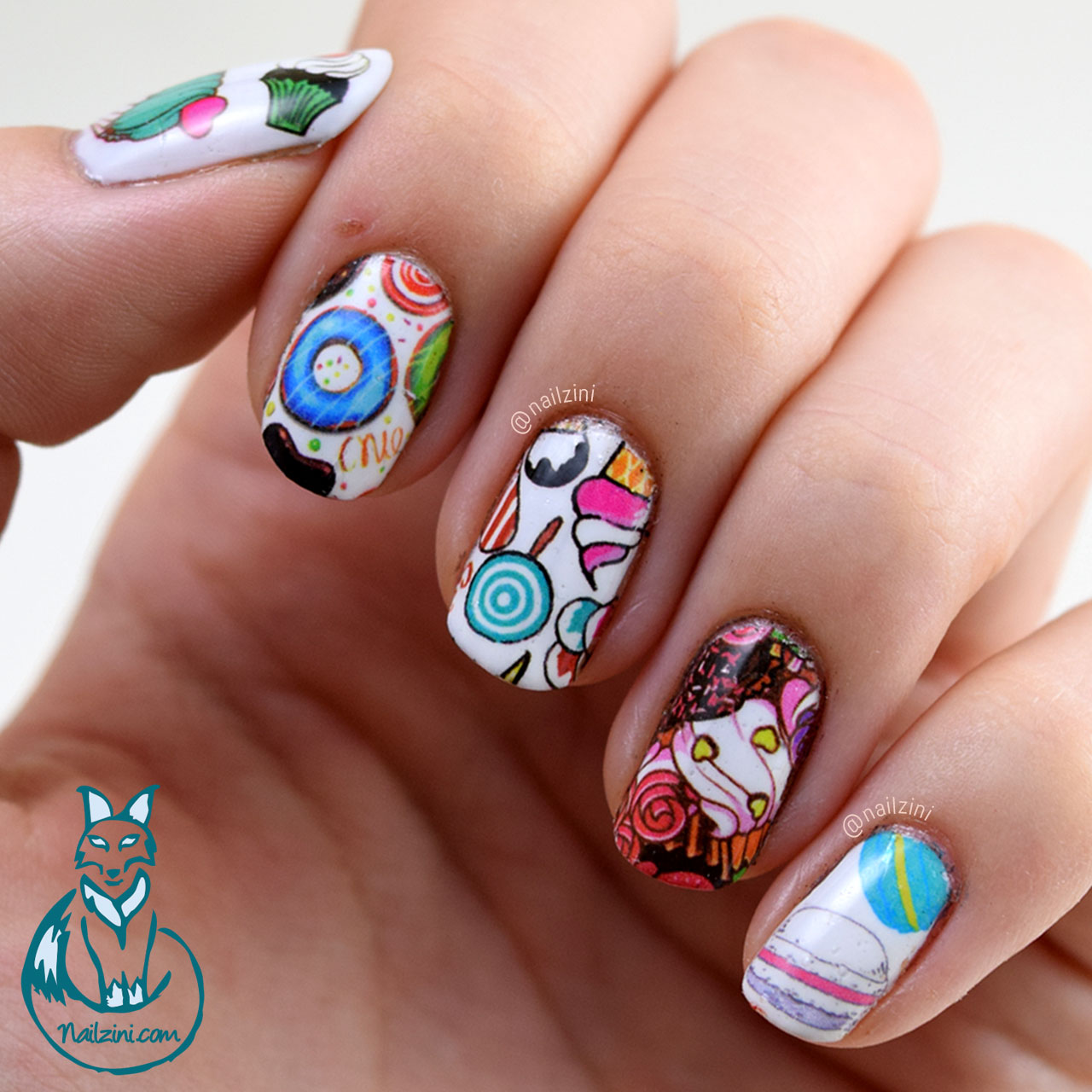 Dessert Madness -- Born Pretty Store Review -- | Nailzini: A Nail Art Blog