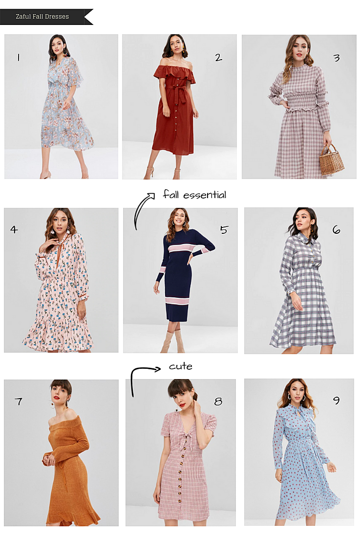 cute fall dresses 2018