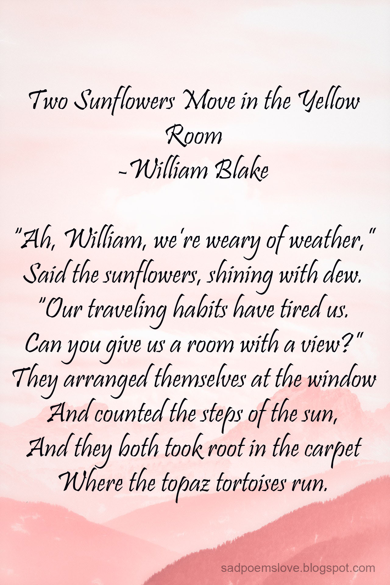 Best Examples of Hyperbole Poems  Hyperbole Poetry ~ Sad Poems about