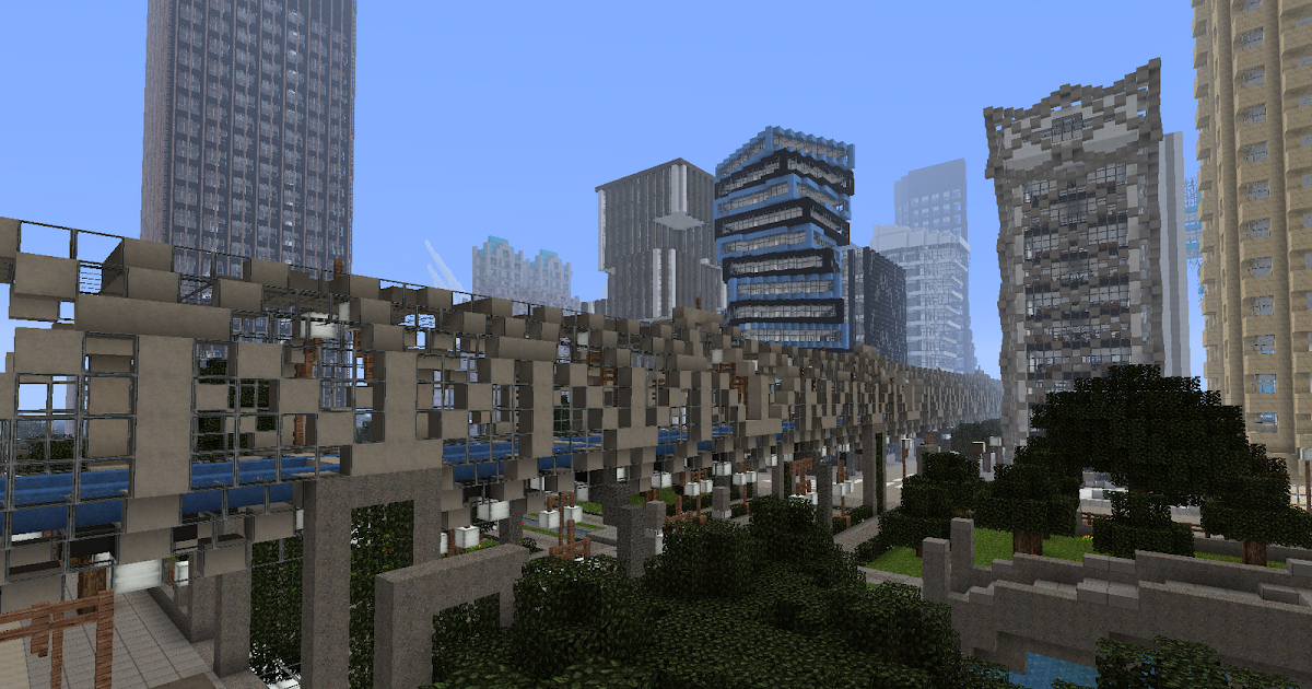 Карта советский город в майнкрафт