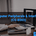 Computer Peripherals & Interfaces (CS-8003)