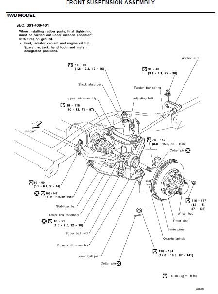 repair-manuals: Nissan Xterra WD22 2003 Repair Manual