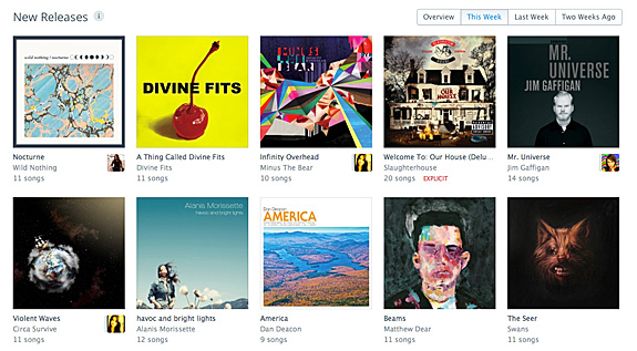 Music New Releases Rdio