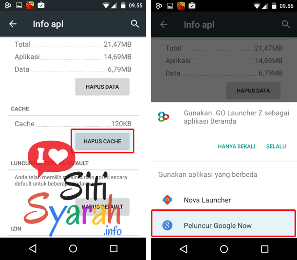 mengembalikan android ke tema default