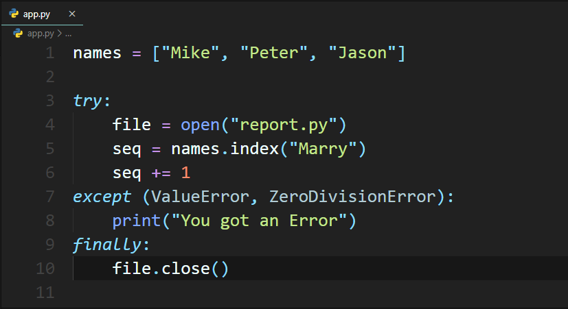[Python教學]掌握重要的Python例外處理機制
