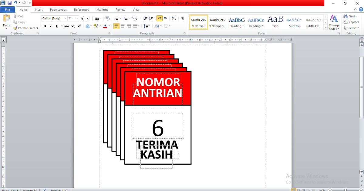 Cara Membuat Nomor Urut Otomatis di Microsoft Word